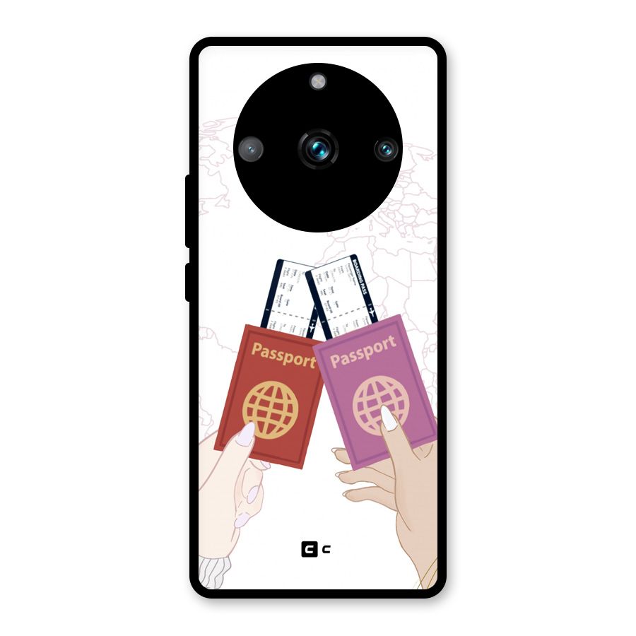Passport Drive Glass Back Case for Realme 11 Pro