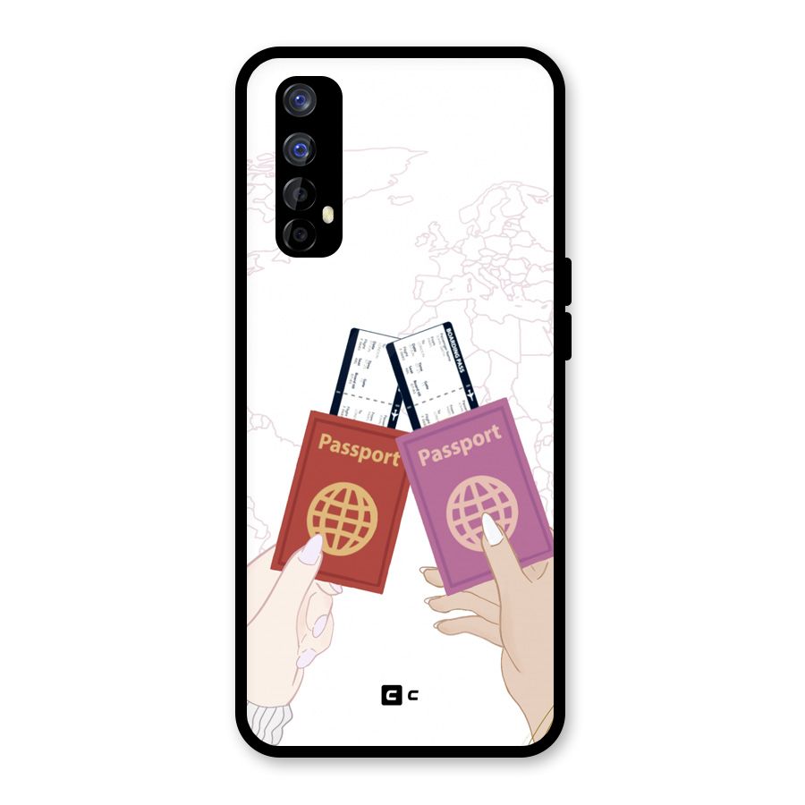 Passport Drive Glass Back Case for Realme Narzo 20 Pro