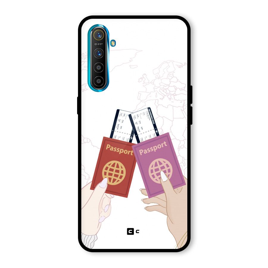 Passport Drive Glass Back Case for Realme X2