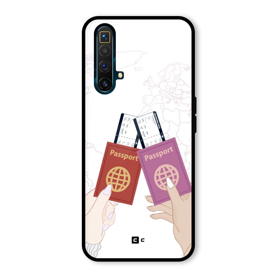 Passport Drive Glass Back Case for Realme X3