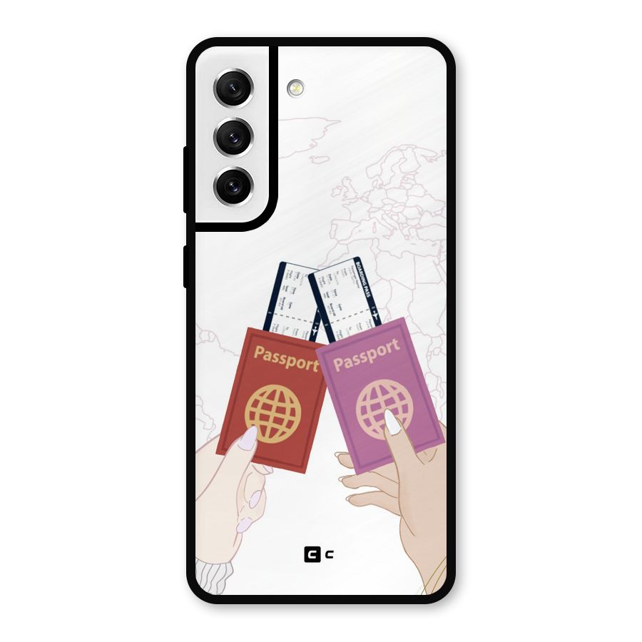 Passport Drive Metal Back Case for Galaxy S21 FE 5G