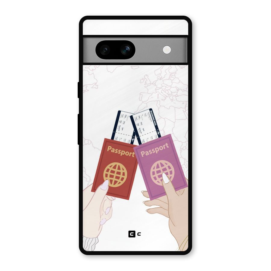 Passport Drive Metal Back Case for Google Pixel 7a