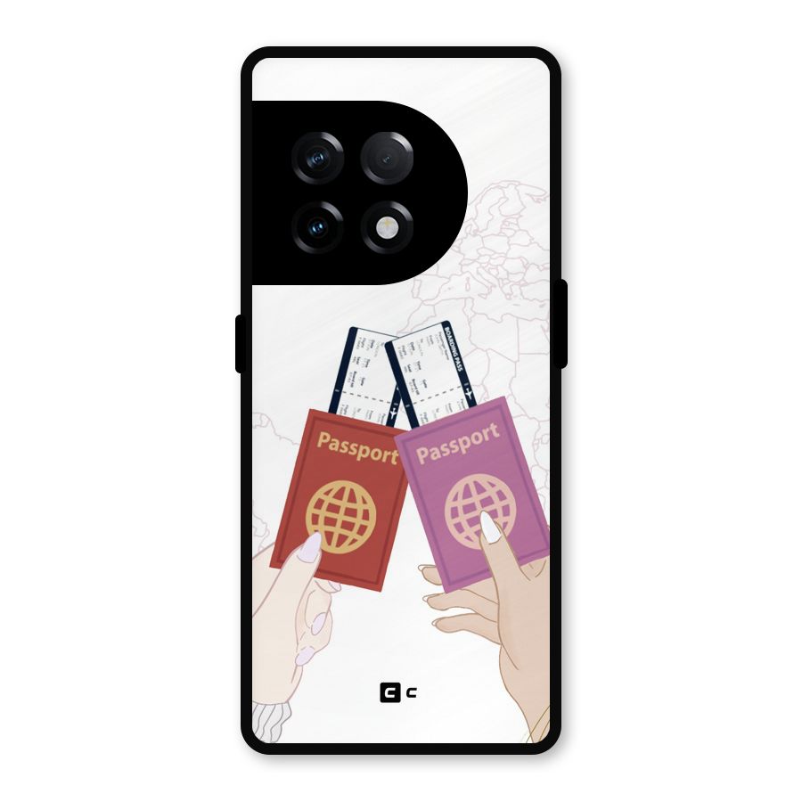 Passport Drive Metal Back Case for OnePlus 11R