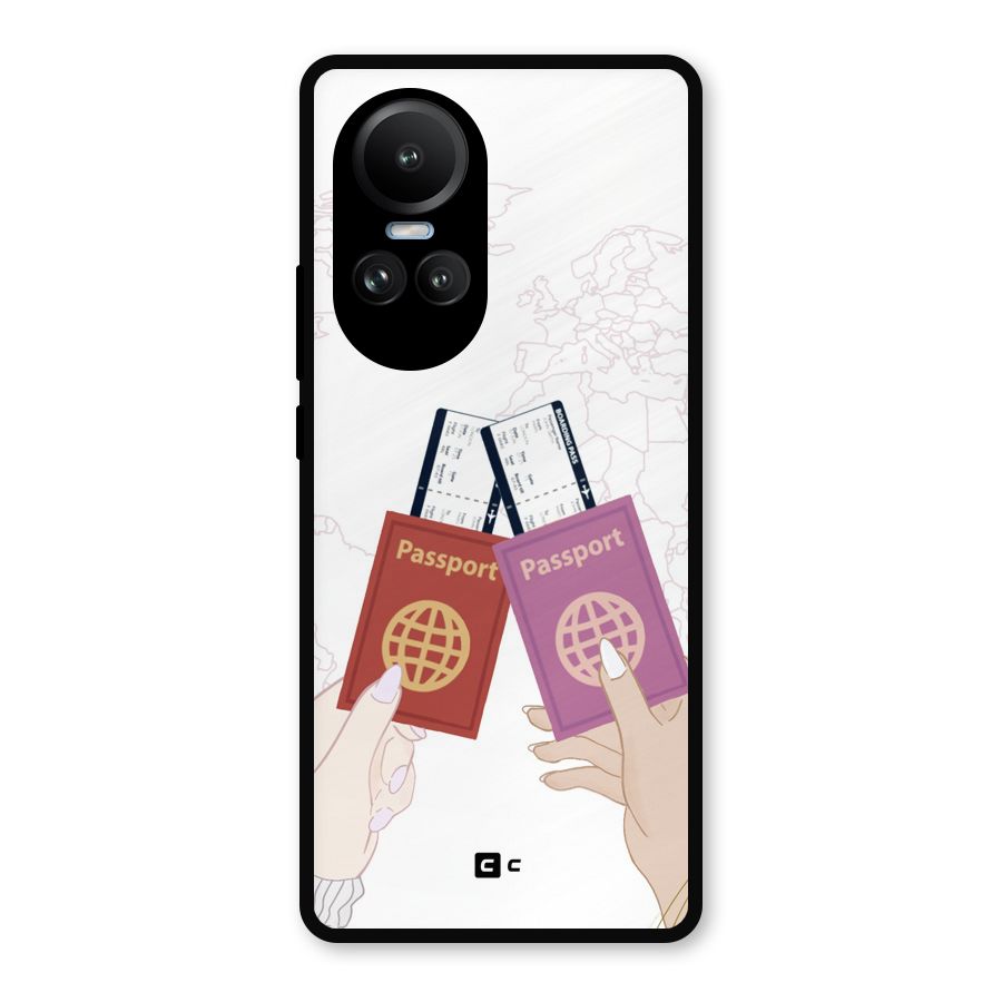 Passport Drive Metal Back Case for Oppo Reno10