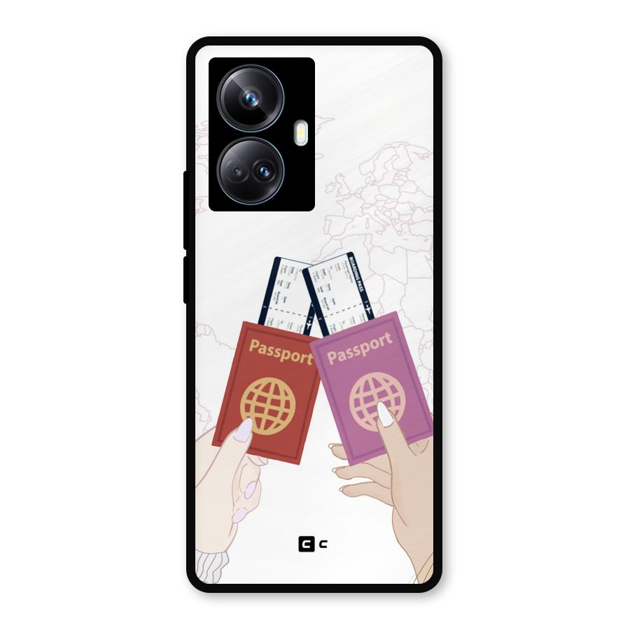 Passport Drive Metal Back Case for Realme 10 Pro Plus