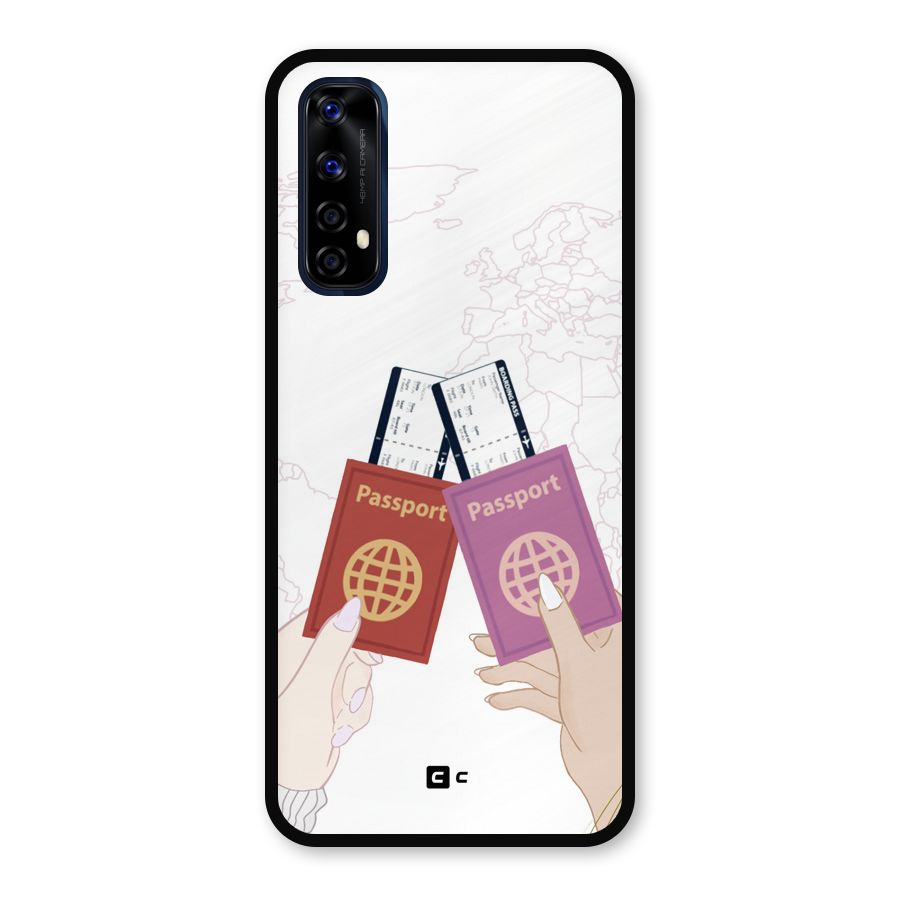 Passport Drive Metal Back Case for Realme Narzo 20 Pro