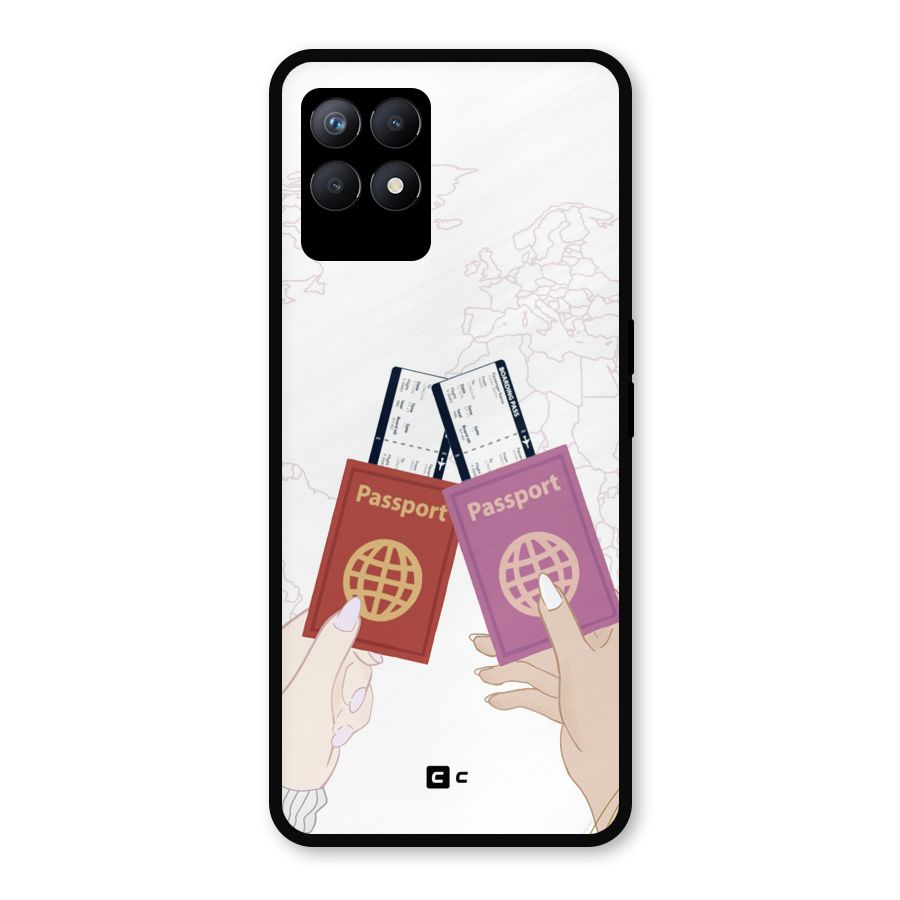 Passport Drive Metal Back Case for Realme Narzo 50