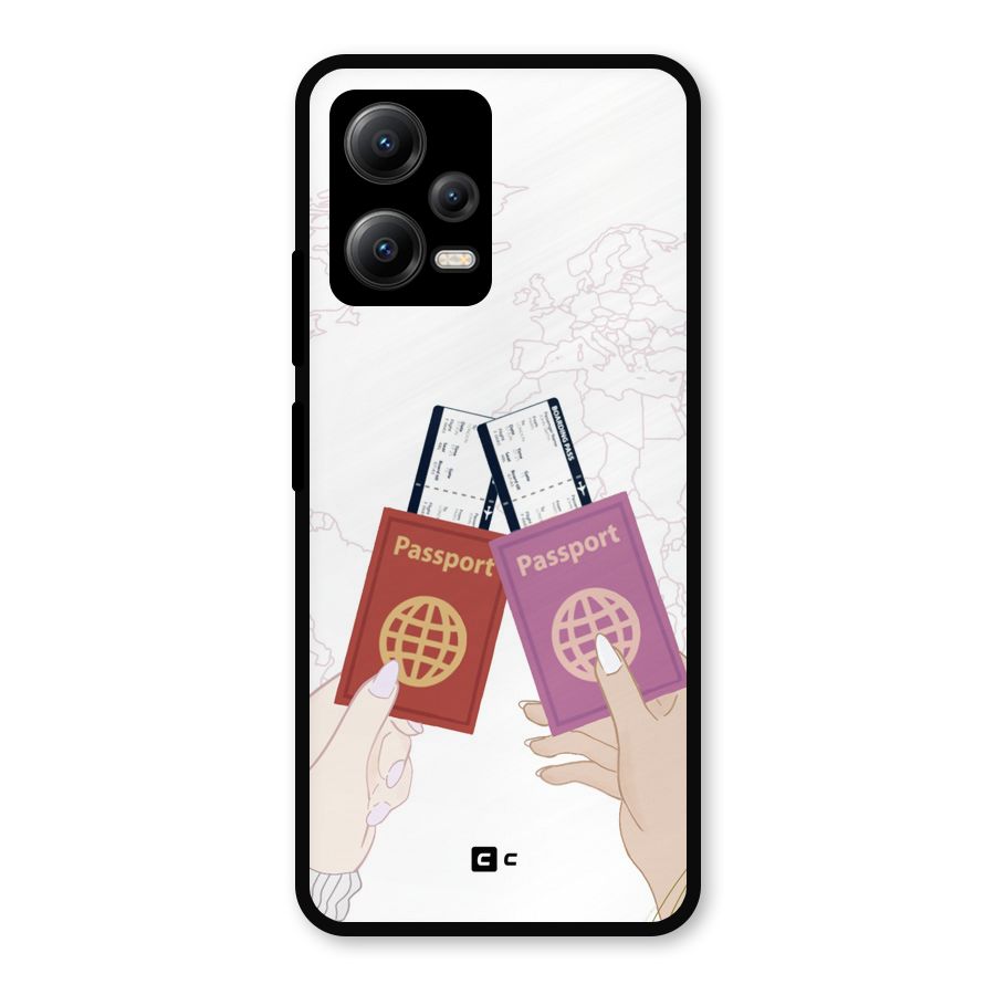 Passport Drive Metal Back Case for Redmi Note 12 5G