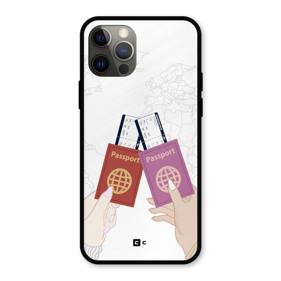 Passport Drive Metal Back Case for iPhone 12 Pro