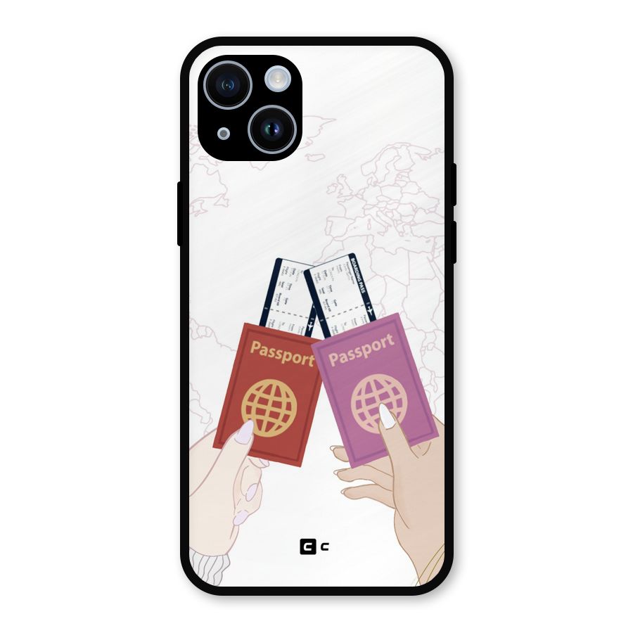Passport Drive Metal Back Case for iPhone 14