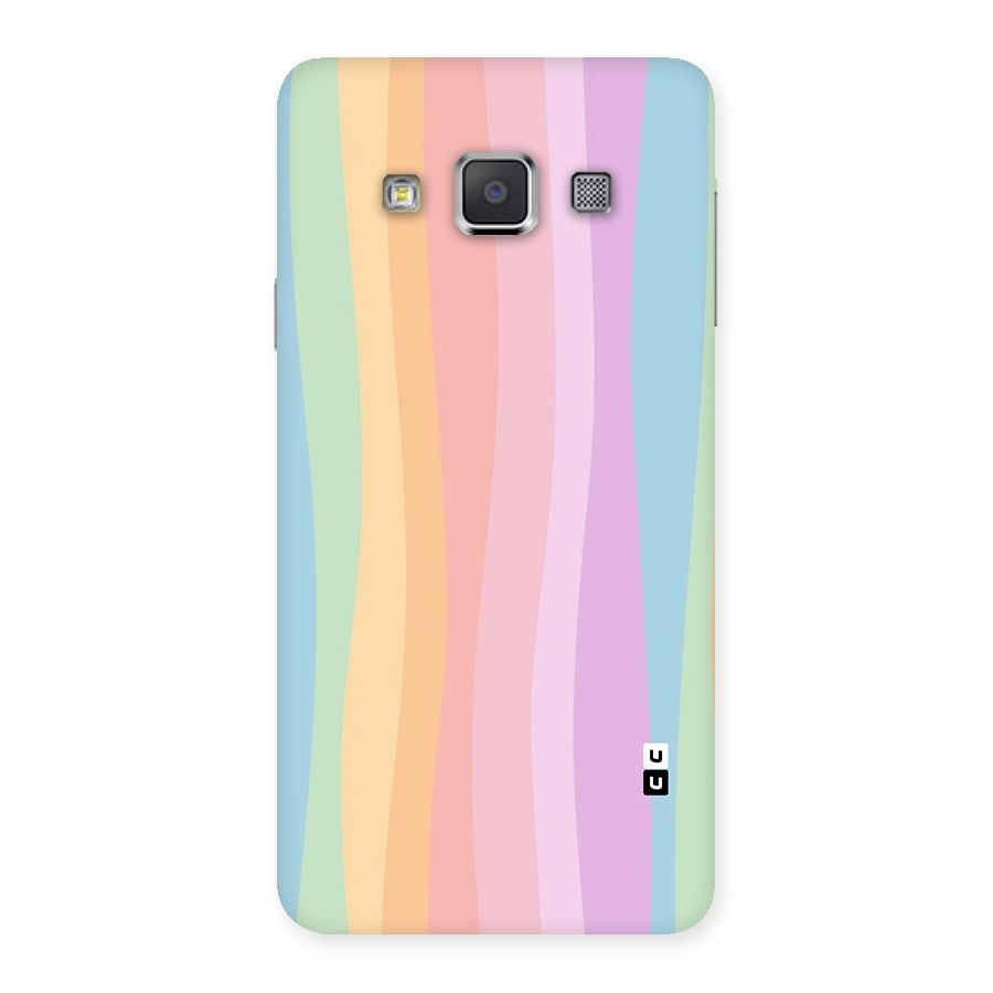 Pastel Curves Back Case for Galaxy A3