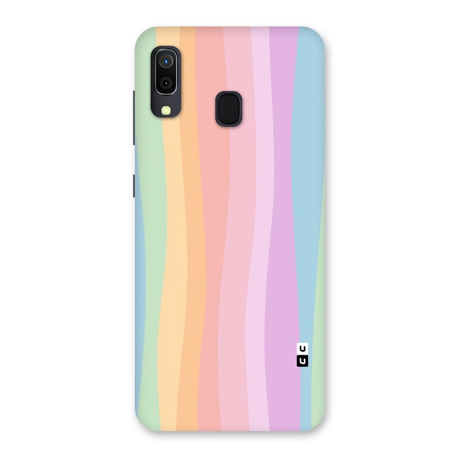 Pastel Curves Back Case for Galaxy A30