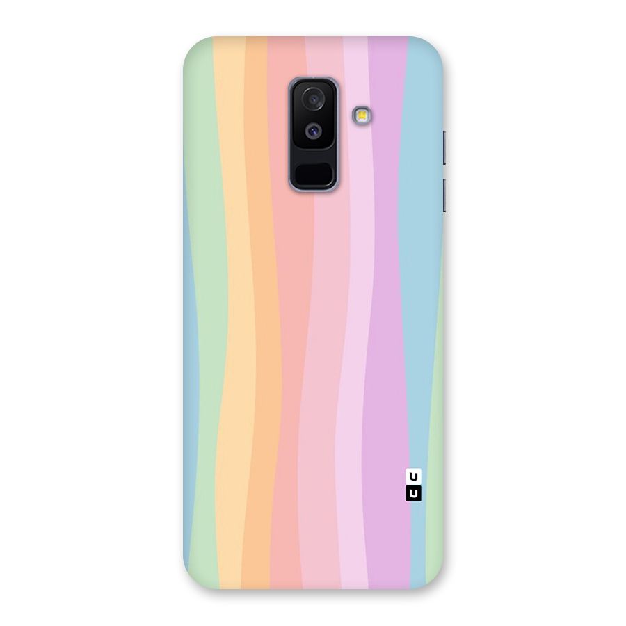 Pastel Curves Back Case for Galaxy A6 Plus