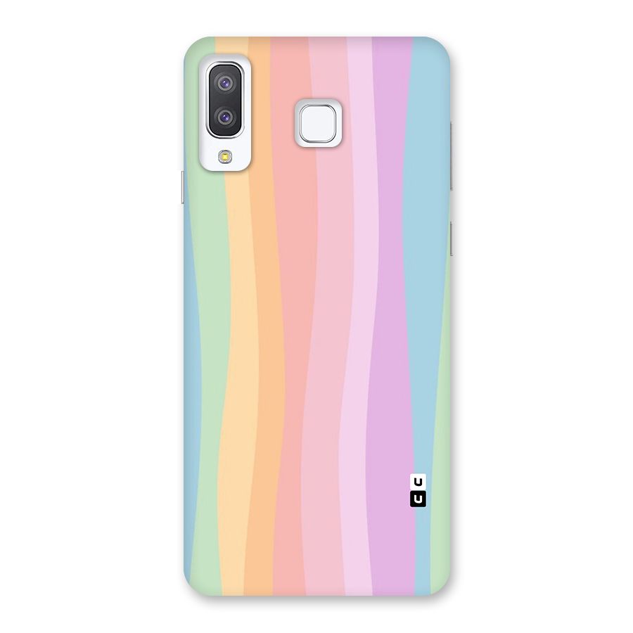 Pastel Curves Back Case for Galaxy A8 Star