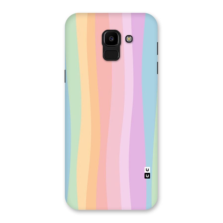 Pastel Curves Back Case for Galaxy J6