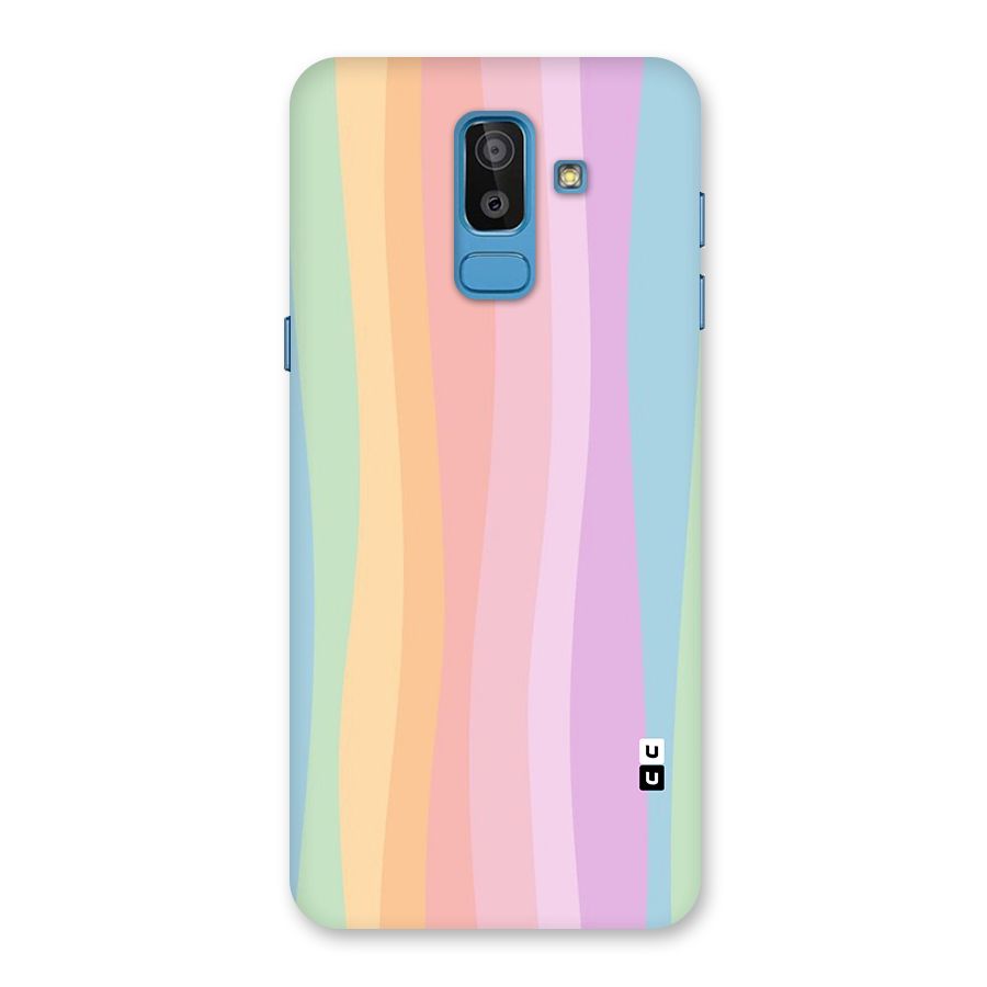 Pastel Curves Back Case for Galaxy J8