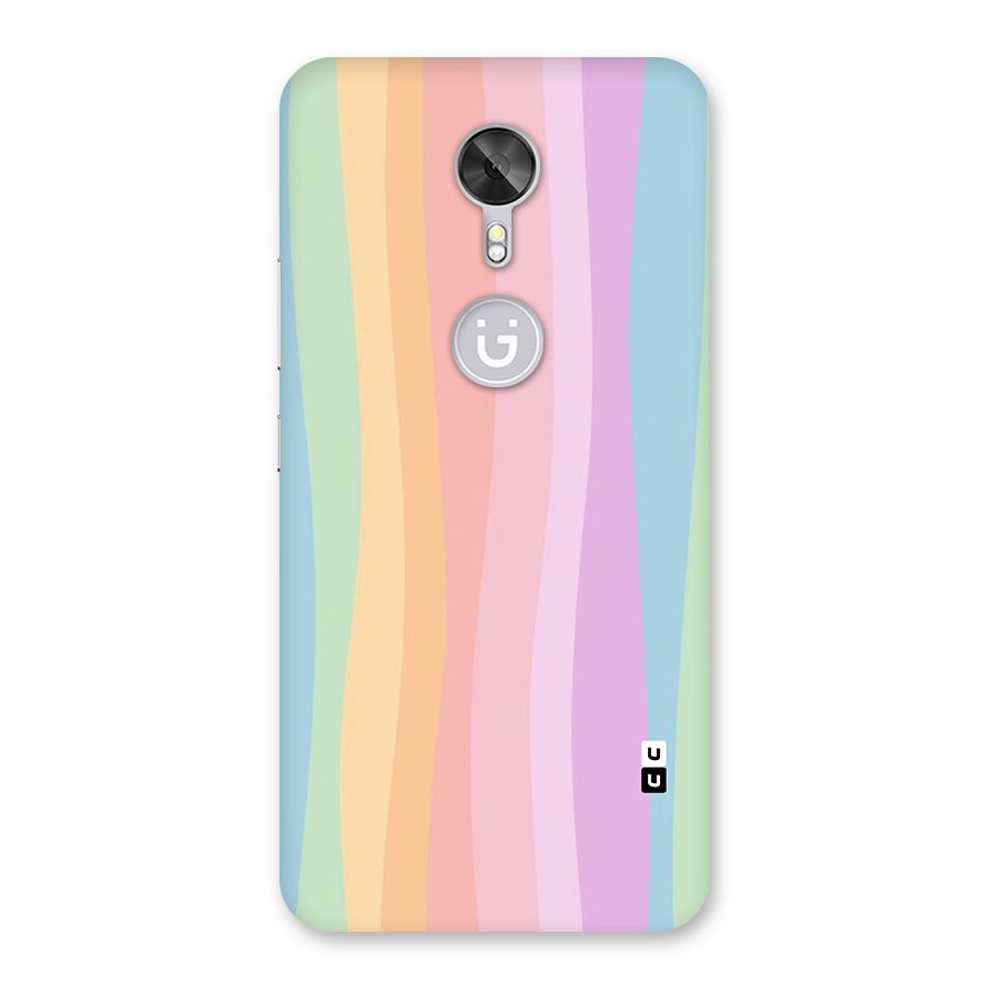 Pastel Curves Back Case for Gionee A1