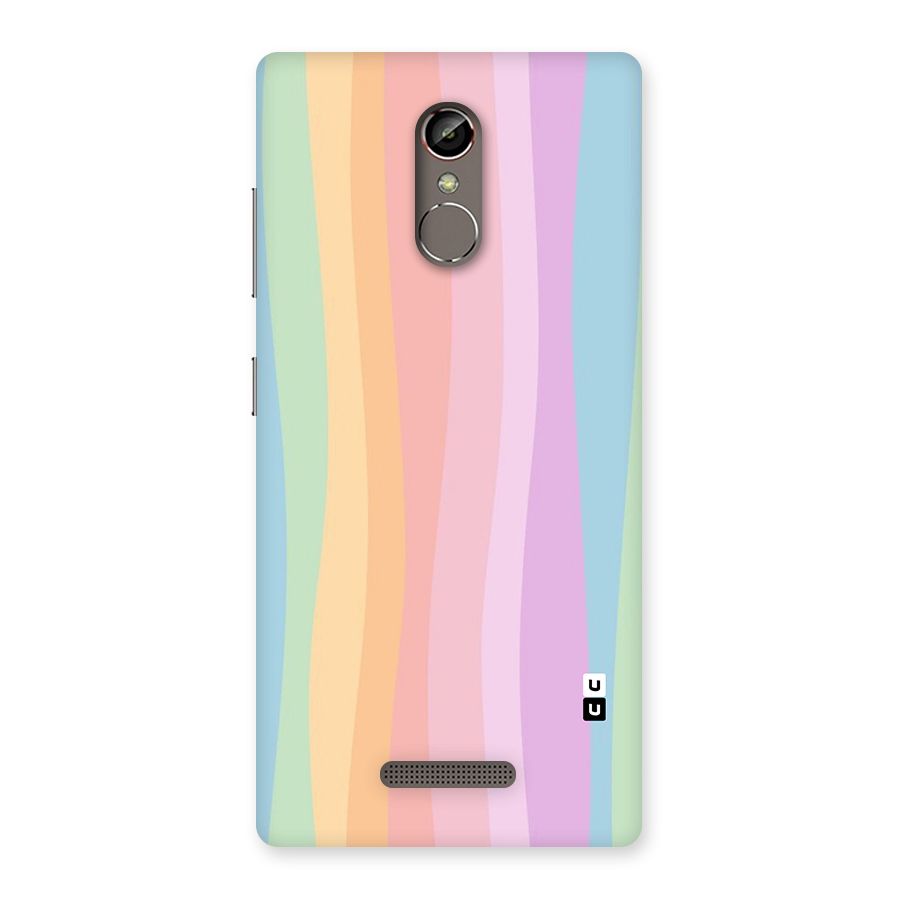 Pastel Curves Back Case for Gionee S6s