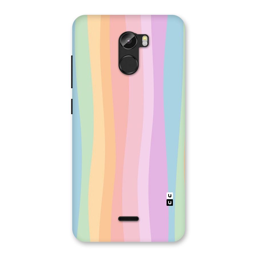 Pastel Curves Back Case for Gionee X1