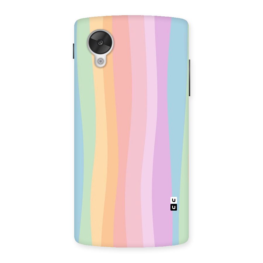 Pastel Curves Back Case for Google Nexsus 5