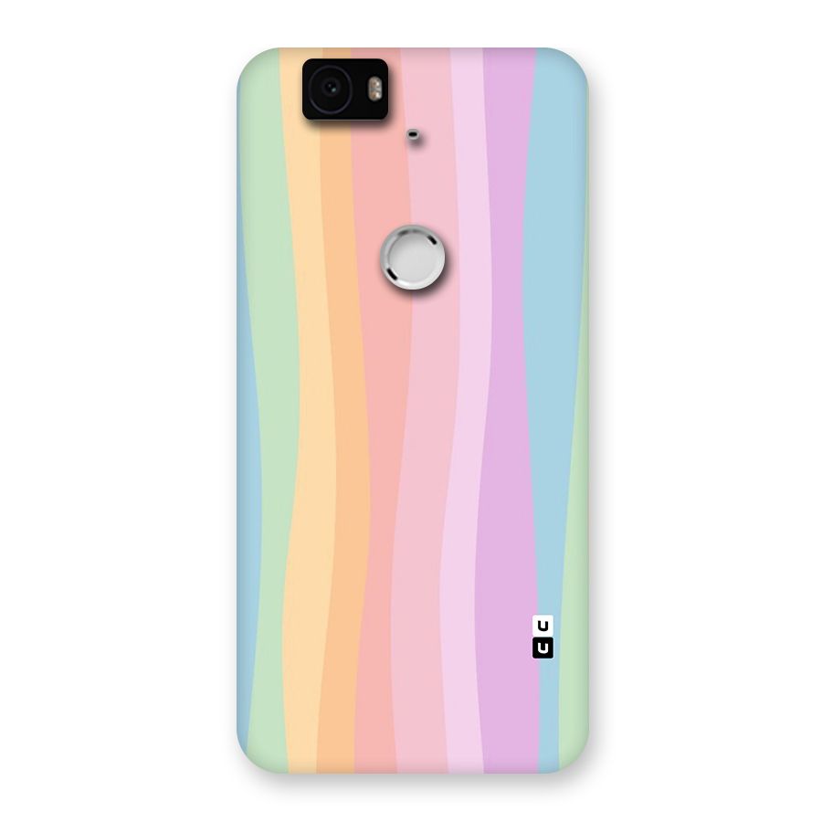 Pastel Curves Back Case for Google Nexus-6P