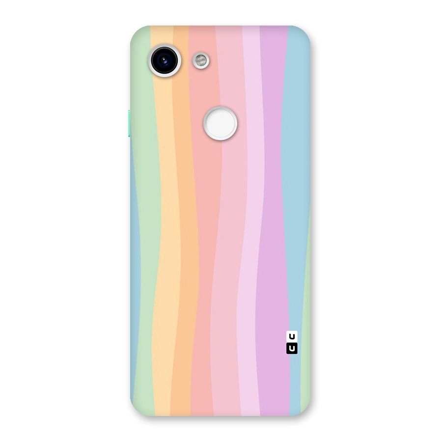 Pastel Curves Back Case for Google Pixel 3