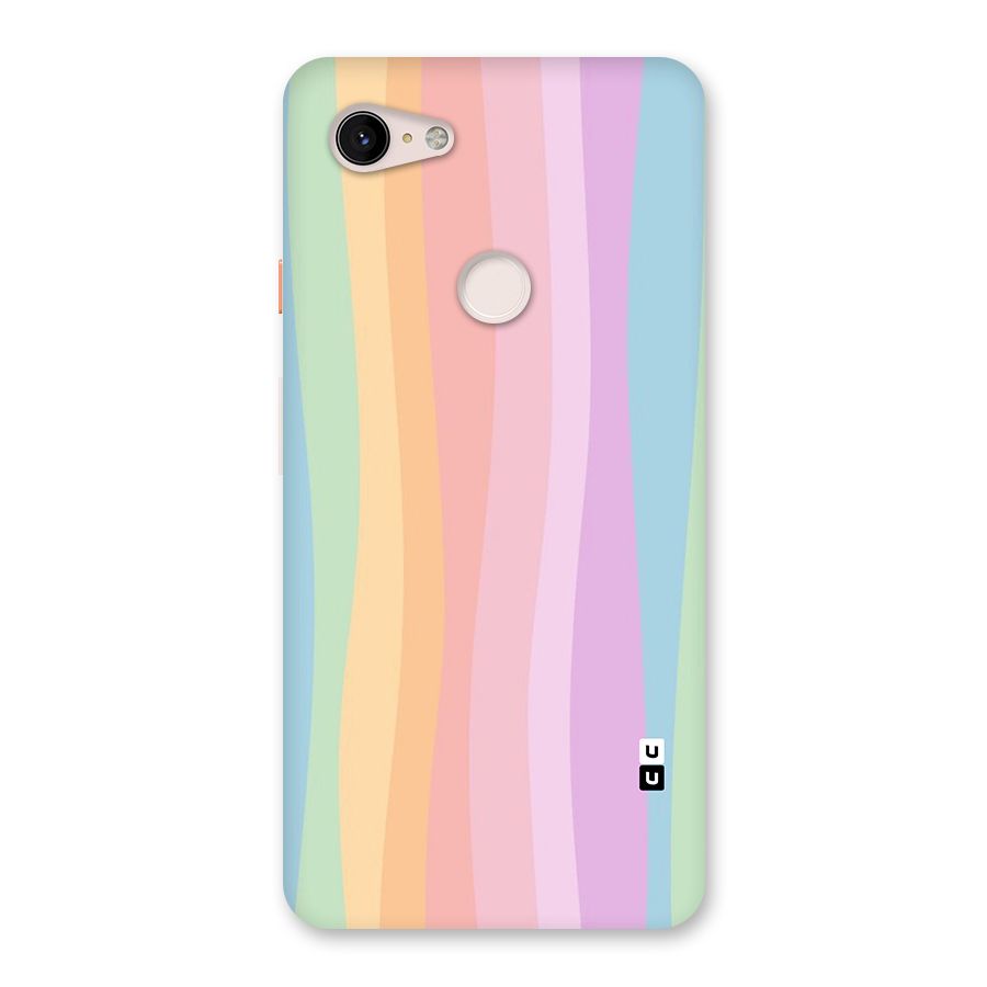 Pastel Curves Back Case for Google Pixel 3 XL