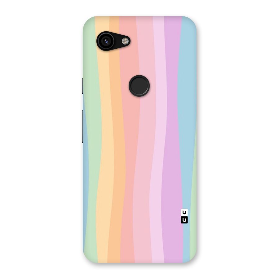 Pastel Curves Back Case for Google Pixel 3a