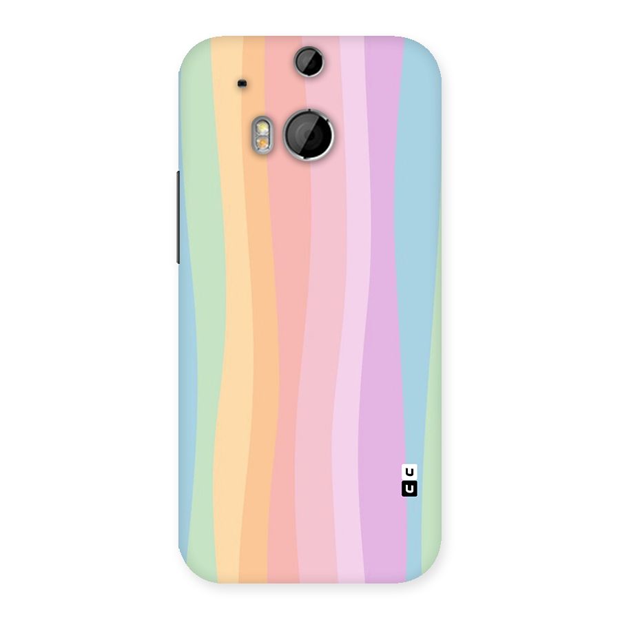 Pastel Curves Back Case for HTC One M8