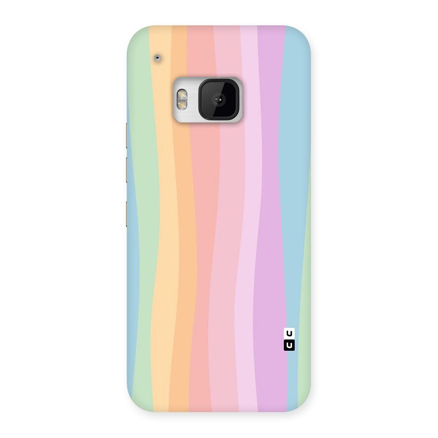 Pastel Curves Back Case for HTC One M9