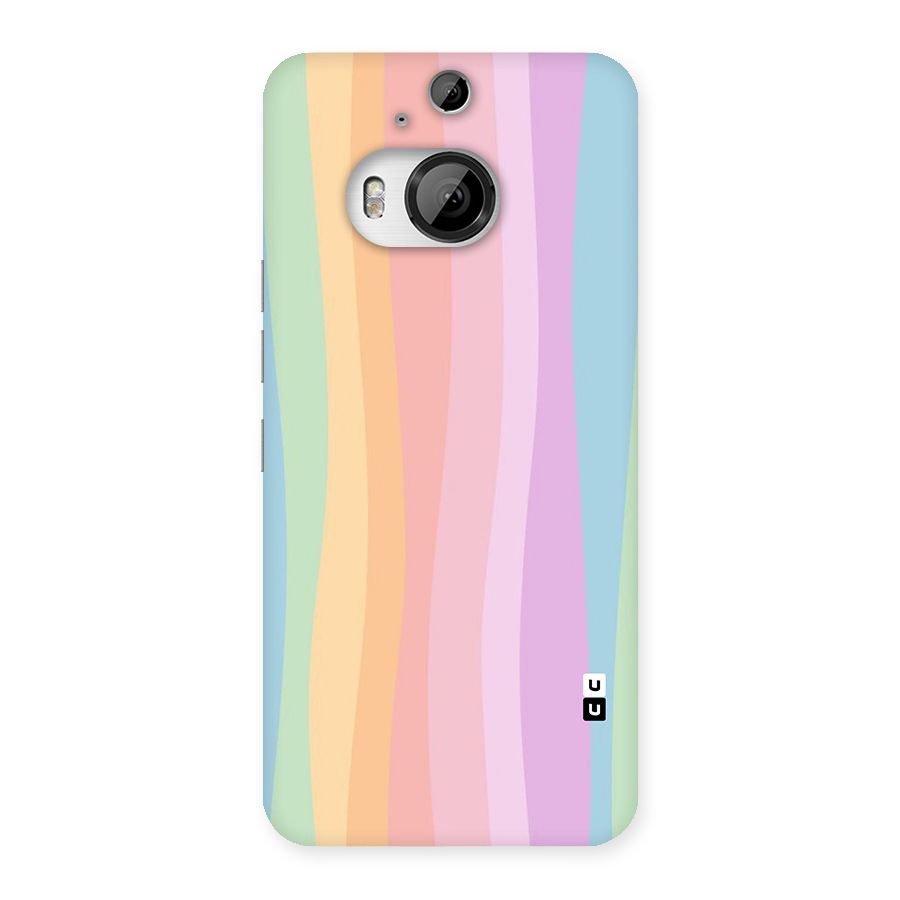 Pastel Curves Back Case for HTC One M9 Plus