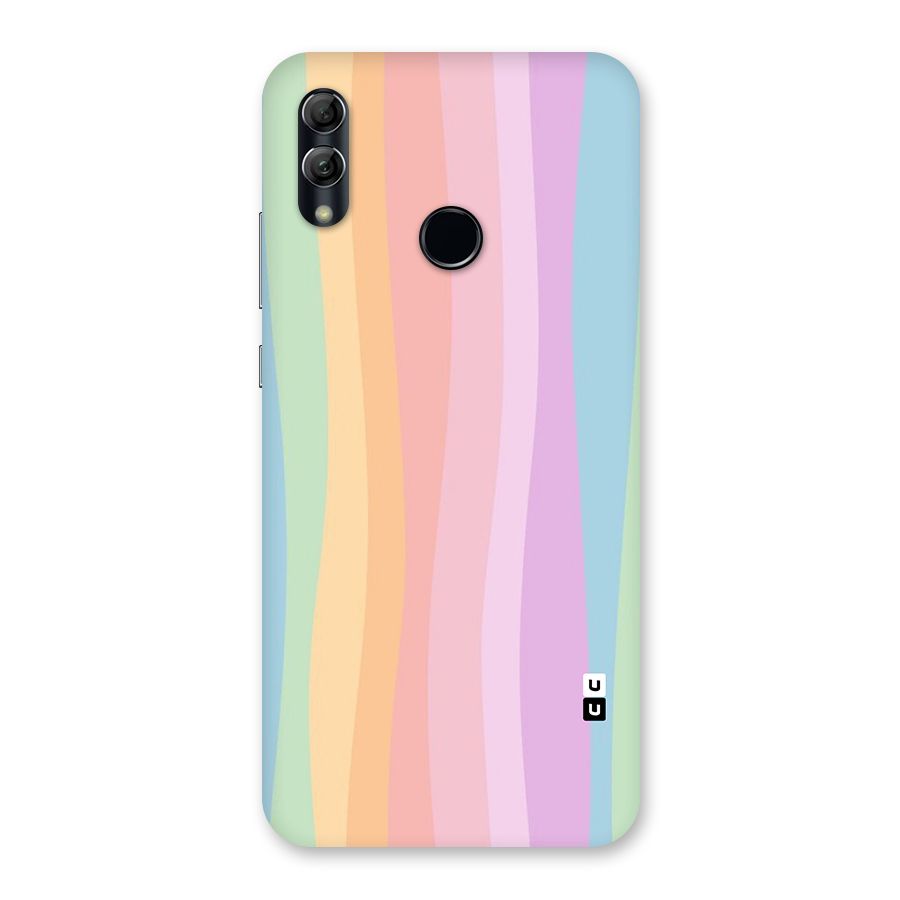 Pastel Curves Back Case for Honor 10 Lite
