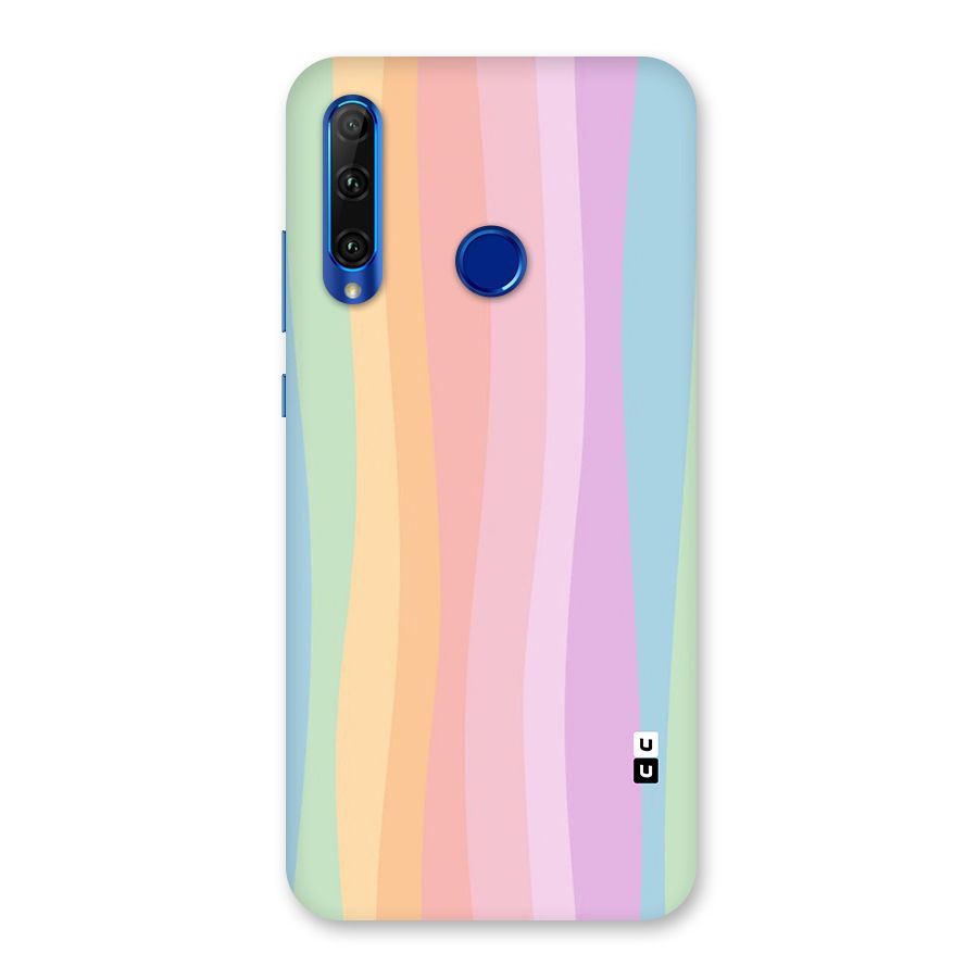 Pastel Curves Back Case for Honor 20i
