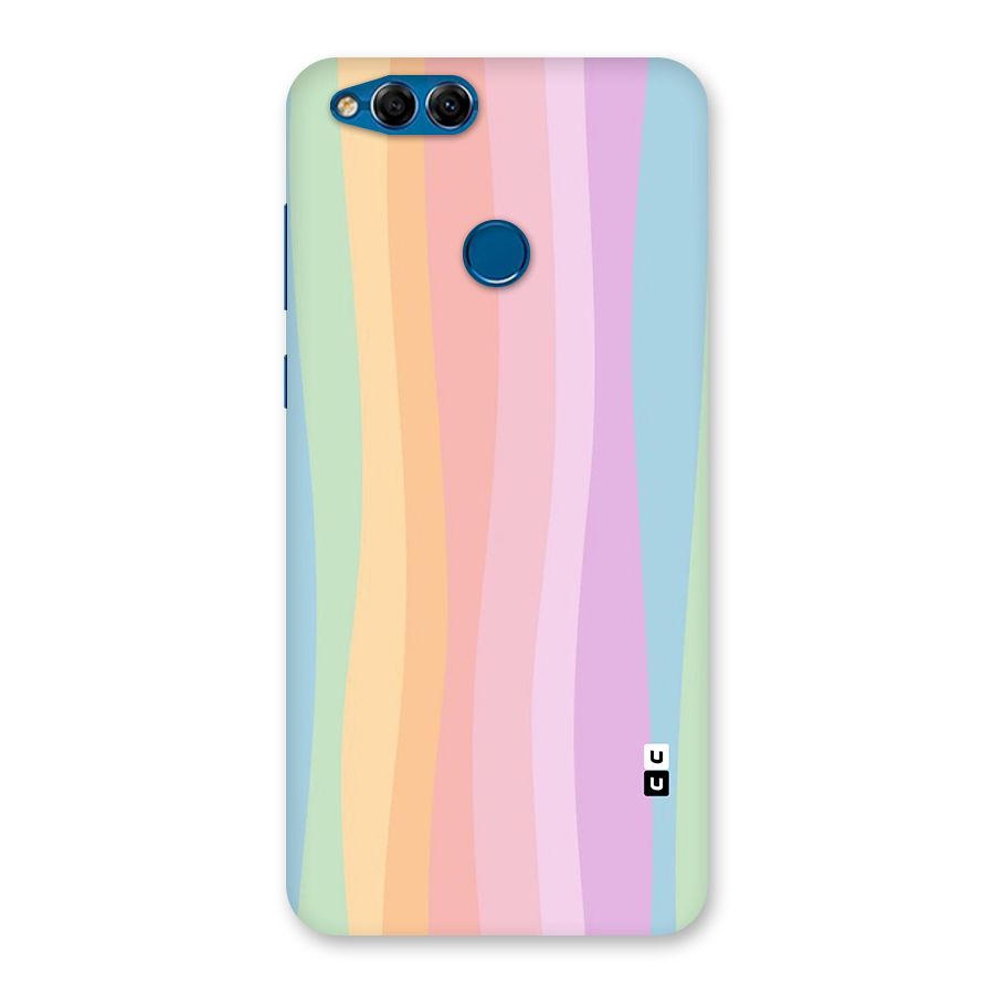 Pastel Curves Back Case for Honor 7X