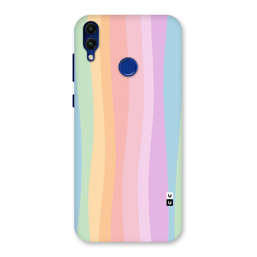 Pastel Curves Back Case for Honor 8C