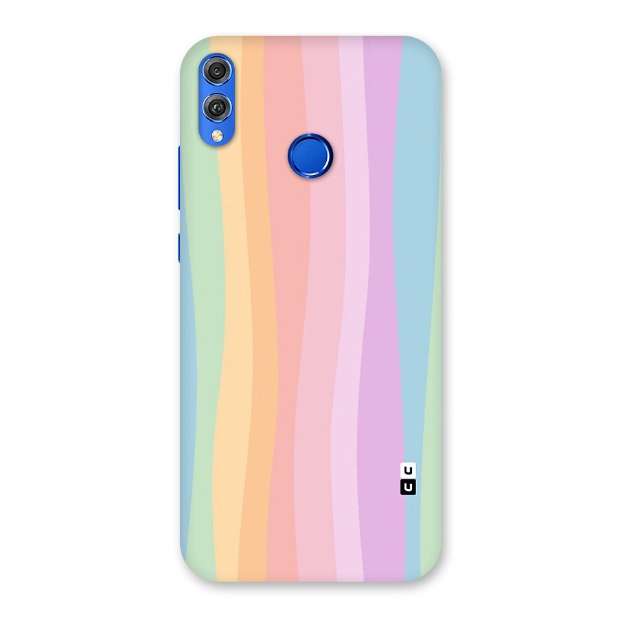 Pastel Curves Back Case for Honor 8X
