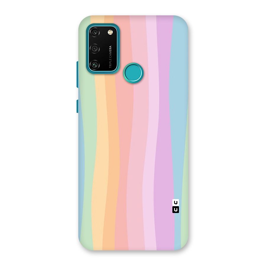 Pastel Curves Back Case for Honor 9A
