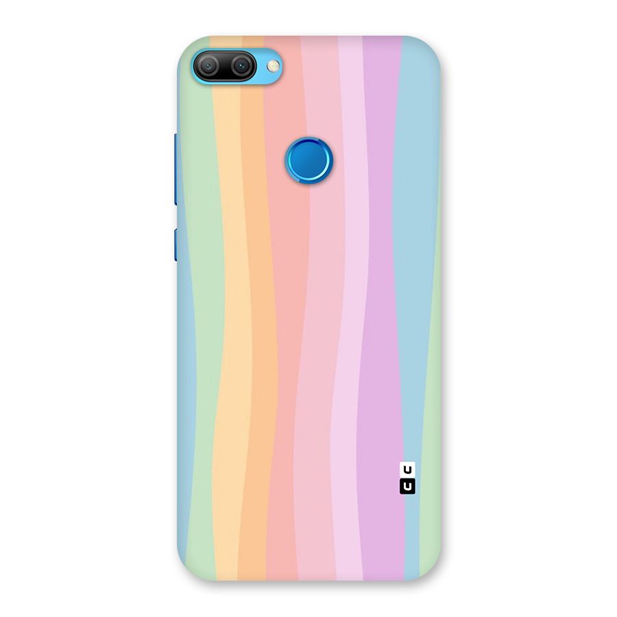Pastel Curves Back Case for Honor 9N