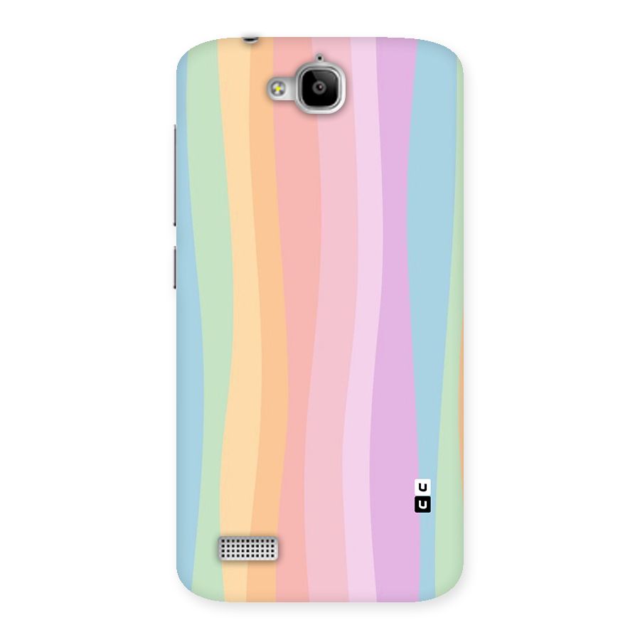 Pastel Curves Back Case for Honor Holly