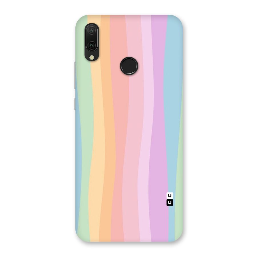 Pastel Curves Back Case for Huawei Y9 (2019)