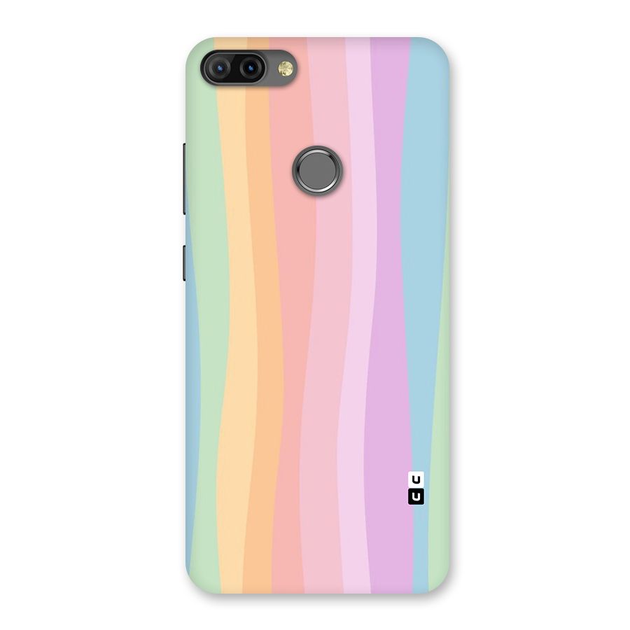 Pastel Curves Back Case for Infinix Hot 6 Pro