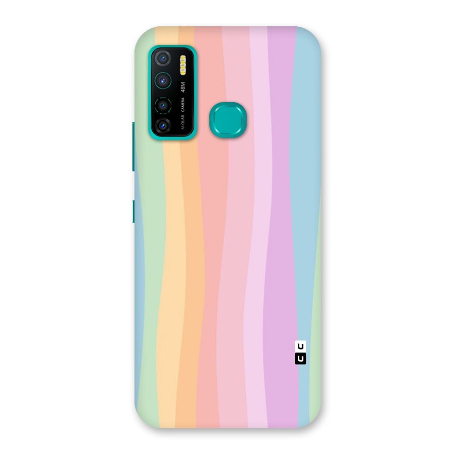 Pastel Curves Back Case for Infinix Hot 9 Pro
