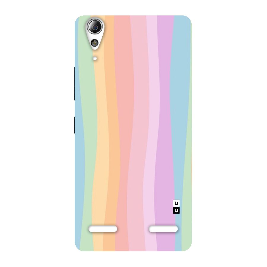 Pastel Curves Back Case for Lenovo A6000