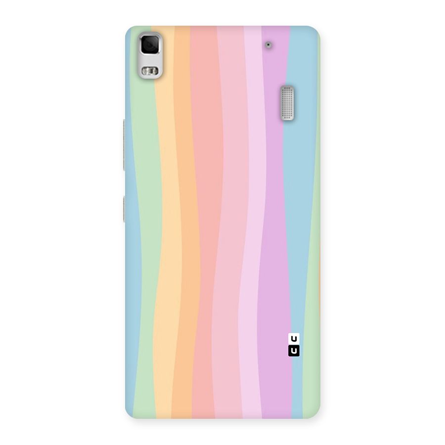 Pastel Curves Back Case for Lenovo A7000