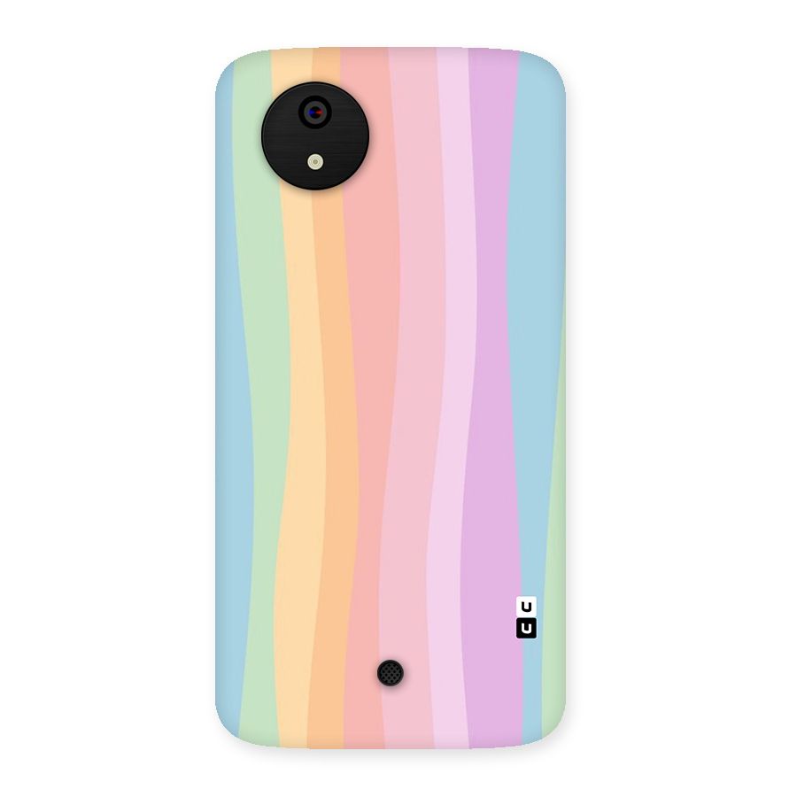 Pastel Curves Back Case for Micromax Canvas A1