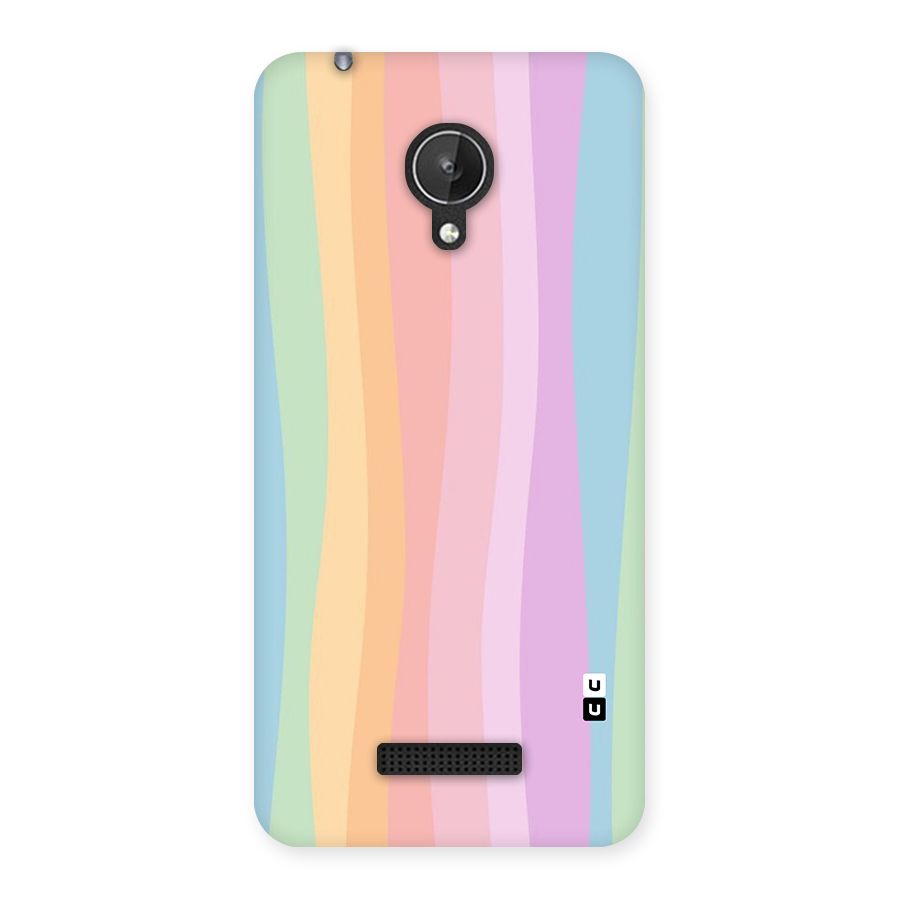 Pastel Curves Back Case for Micromax Canvas Spark Q380