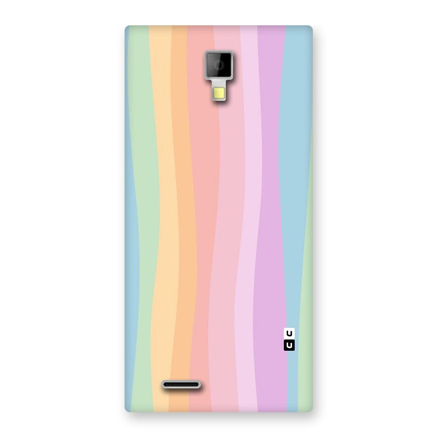 Pastel Curves Back Case for Micromax Canvas Xpress A99