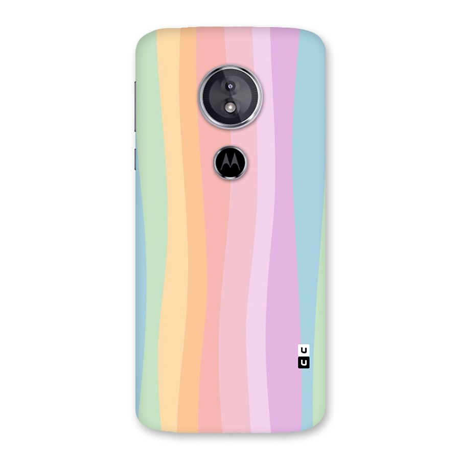 Pastel Curves Back Case for Moto E5