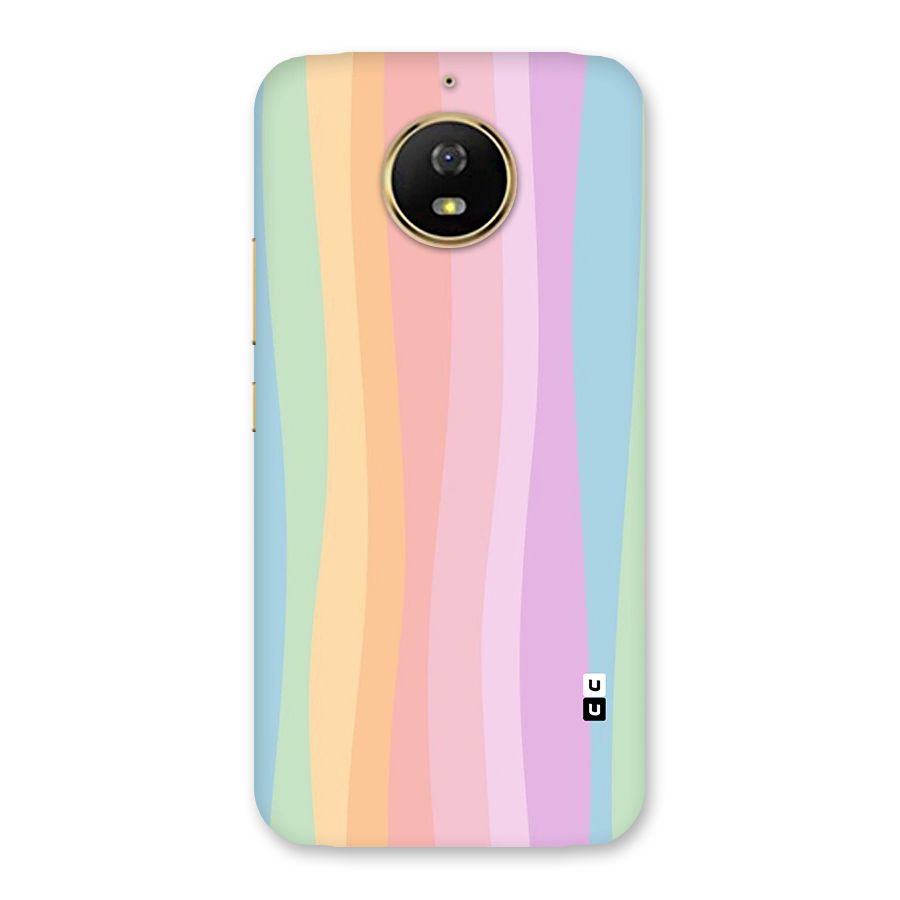 Pastel Curves Back Case for Moto G5s