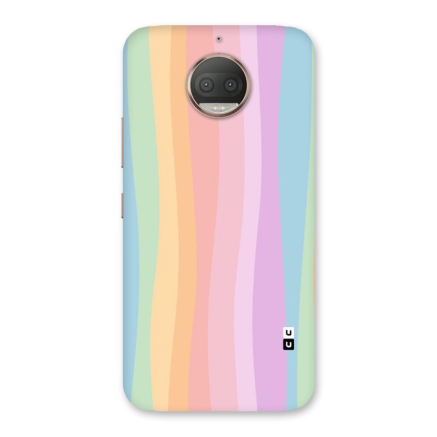 Pastel Curves Back Case for Moto G5s Plus